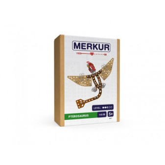 Zestaw konstrukcyjny MERKUR Pterozaur 145 szt. w pudełku 13x18x5cm