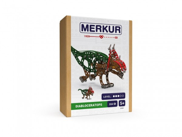 Stavebnice MERKUR Diabloceratops 13x18x5cm