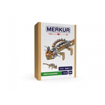 Zestaw konstrukcyjny MERKUR Ankylozaur 130 szt. w pudełku 13x18x5cm