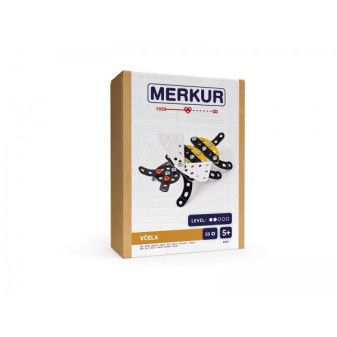 Zestaw konstrukcyjny MERKUR Pszczółka 55 szt. w pudełku 13x18x5cm
