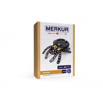 Zestaw konstrukcyjny MERKUR Spider 41 szt. w pudełku 13x18x5cm
