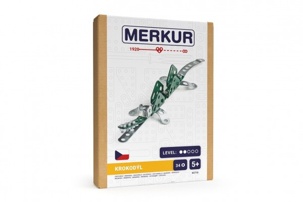 Stavebnice MERKUR Krokodýl mini 13x18,5x3cm