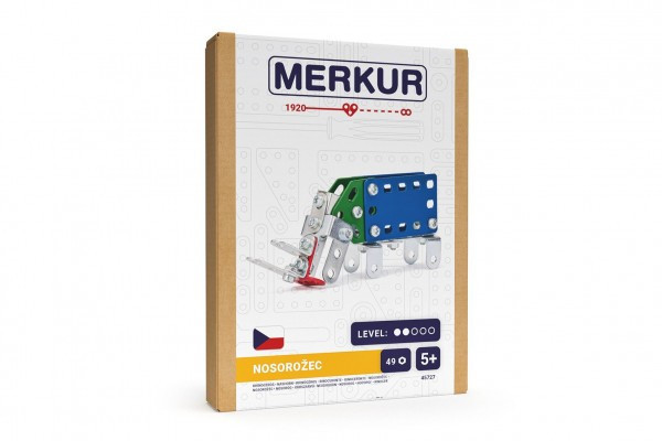 Stavebnice MERKUR Nosorožec mini 13x18,5x3cm