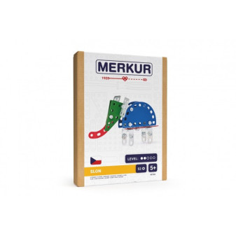 Stavebnice MERKUR Slon mini 13x18,5x3cm