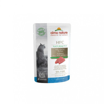 Almo Nature HFC Natural Light Meal Cat Megapack atlantský tuňák 4x50g