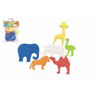 Vodolepky Pěnové dílky ZOO/Safari 14x21cm