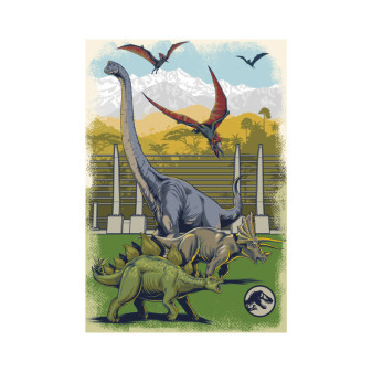 Puzzle Jurassic World 48 elementów