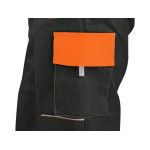 Kalhoty CXS LUXY JOSEF, pánské, černo-oranžové, vel. 52