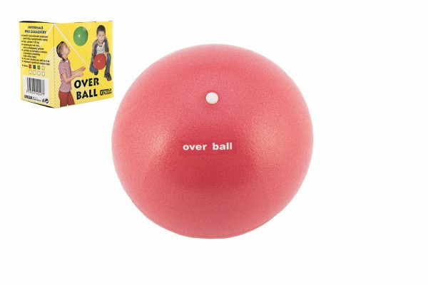 Overball dmuchana piłka rehabilitacyjna 26cm nośność 120kg w pudełku 10x11cm