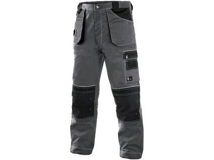 Kalhoty CXS ORION TEODOR, prodloužené, pánské, šedo-černé, vel. 52-54