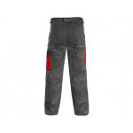 Kalhoty CXS PHOENIX CEFEUS, šedo-červená, vel.50