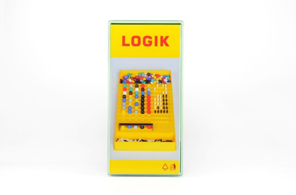 Logik společenská hra hlavolam v krabici 14x29x3cm