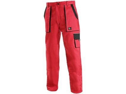 Kalhoty CXS LUXY ELENA, dámské, červeno-černé, vel. 38