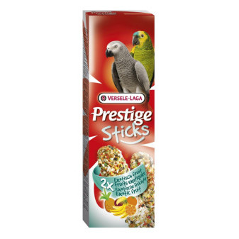 Prestige Sticks Fruits tyčinky pre veľké papagáje 2ks