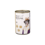 Konzerva Pet Royal pre psov teľacie 400g