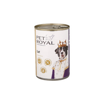 Konzerva Pet Royal pro psy telecí 400g