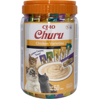 Churu cat masové pyré mix - kuře 700g