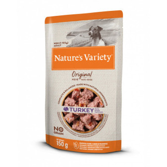 Kapsička Nature´s variety original pro malé psy s krůtou 150g