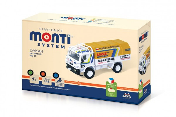 Zestaw Monti System MS 07 Dakar Liaz 1:48 w kartonie 22x15x6cm