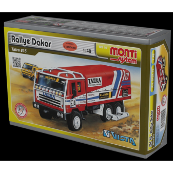 Zestaw Monti System MS 10 Rallye Dakar Tatra 815 1:48 w pudełku 22x15x6cm