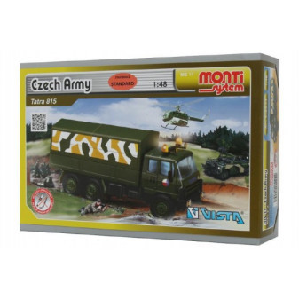 Stavebnica Monti System MS 11 Slovak Army Tatra 815 1:48 v krabici 22x15x6cm