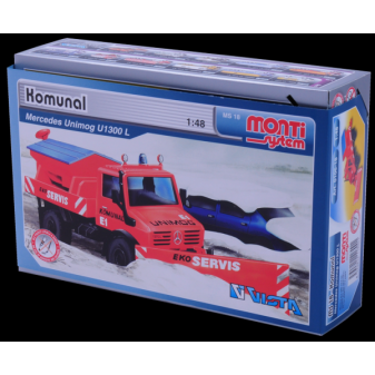 Stavebnice Monti System MS 18 Communal Mercedes 22x15x6cm