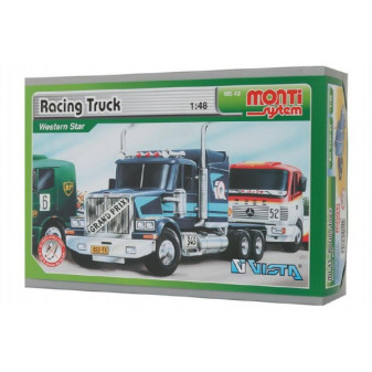 Kit Monti System MS 43 Racing Truck Western gwiazda 1:48 w pudełku 22x15x6cm