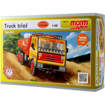 Zestaw Monti System MS 76 Truck Trial Tatra 815 1:48 w pudełku 22x15x6cm