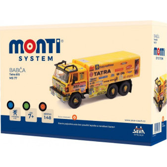 Zestaw Monti System MS 77 Babča Tatra 815 1:48 w kartonie 22x15x6cm