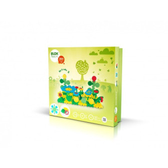 Stavebnice BLOK Flora 4 plast 35x33,5x5,5cm 12m+