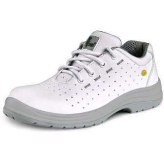 Obuv CXS WHITE LINDEN O1 ESD, polobotka, vel. 39