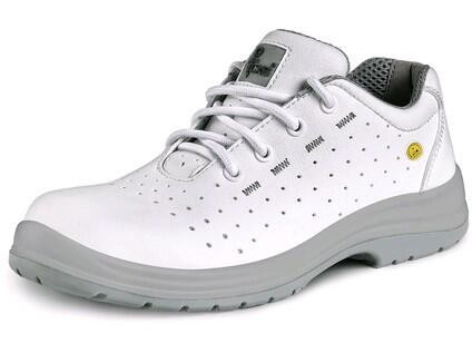 Obuv CXS WHITE LINDEN O1 ESD, polobotka, vel. 46