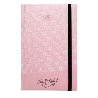 Eva Salvatore Burešová - Notes linkovaný - Růžový