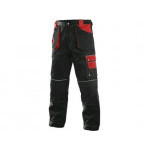 Kalhoty CXS ORION TEODOR, zimní, pánské, černo-červené, vel. 48-50