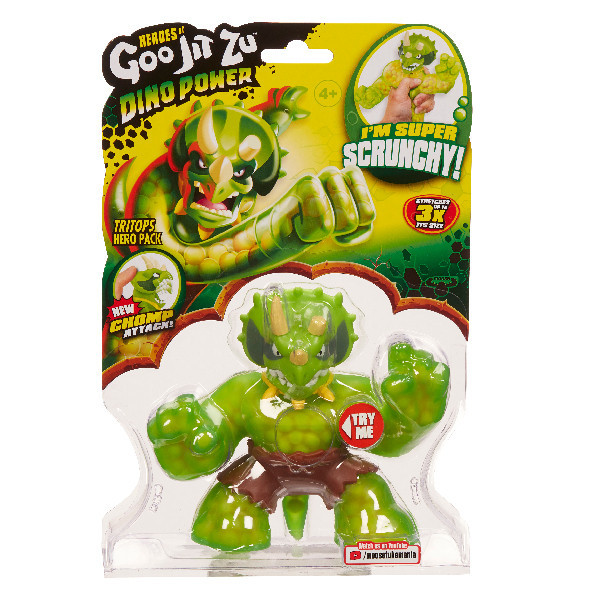 GOO JIT ZU figurka TRICERATOPS série 3