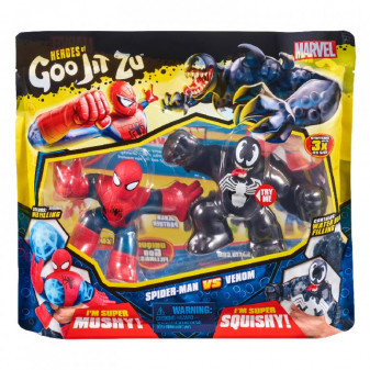 GOO JIT ZU figurky MARVEL Venom vs. Spider-man  12cm
