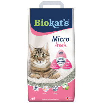 Podstielka Biokats Micro Fresh 6 L PAP