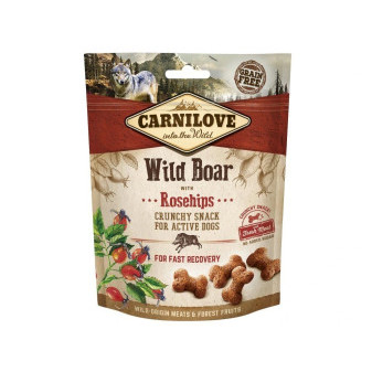 Carnilove Dog Crunchy Snack Wild Boar,Rosehips,meat 200g