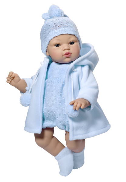Realistická panenka od Asivil ze Španělska chlapeček Koke 36 cm