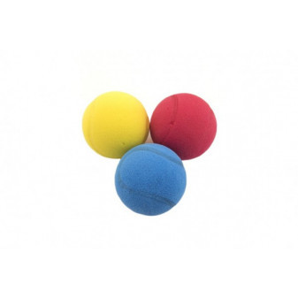 Soft lopta na soft tenis penový priemer 7cm 3 farby