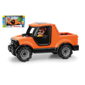 Auto Truckies Pick-up plast 19cm s figurkou v krabici 24m+