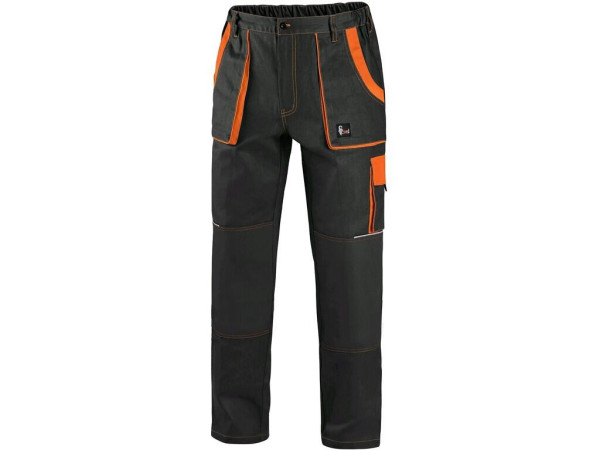 Nohavice CXS LUXY JOSEF, pánske, čierno-oranžové, veľ. 56