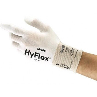 Rukavice ANSELL HYFLEX 48-105, máčené v polyuretanu, vel. 08