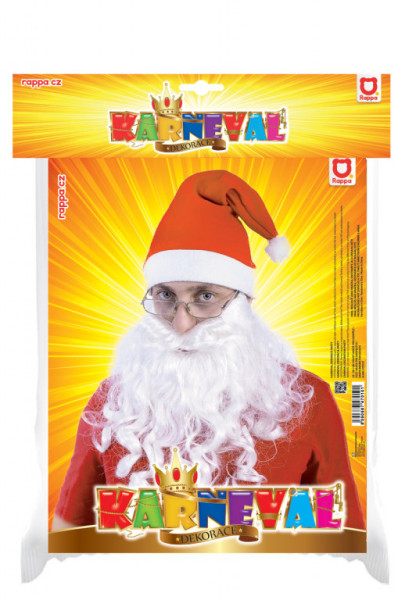 Fúzy Santa/Mikuláš dlhé