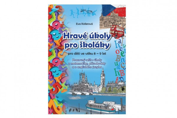 Pracovný zošit Hravé úlohy pre školákov 8-9 rokov SK verzia 20x29cm