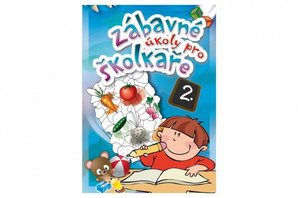 Pracovný zošit Zábavné úlohy pre škôlkárov 2. CZ verzia 20x28,5cm