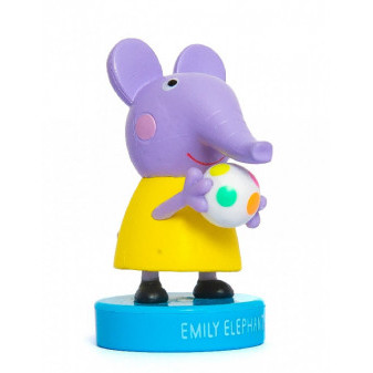 Sada 4 figurek Prasátko Peppa s razítkem
