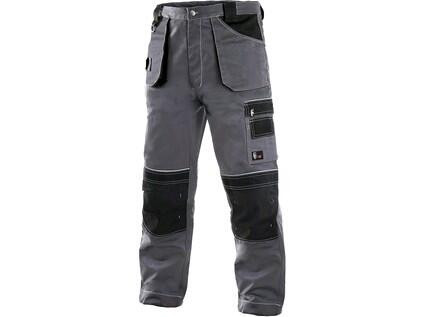 Nohavice CXS ORION TEODOR, skrátený variant, pánske, šedo-čierne, veľ. 46