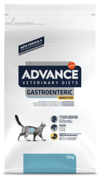 ADVANCE-VD dla kotów wrażliwych na żołądek 1,5 kg