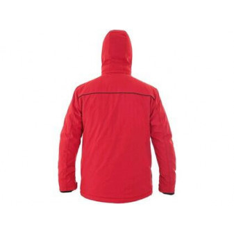 Bunda CXS VEGAS, zimní, pánská, červeno-černá, vel. 4XL